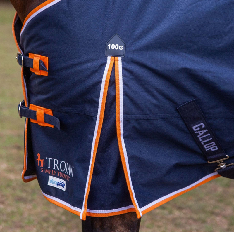Gallop Trojan 100g Duraproof Standard Neck Turnout-1