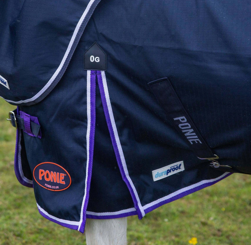 Gallop PONIE Duraproof Lightwieght standard neck turnout rug 600Denier 0g-1