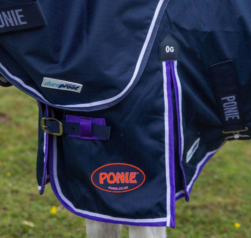 Gallop PONIE Duraproof Lightwieght standard neck turnout rug 600Denier 0g-2