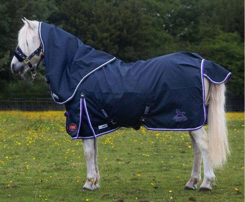 Gallop PONIE Duraproof Lightwieght standard neck turnout rug 600Denier 0g-3