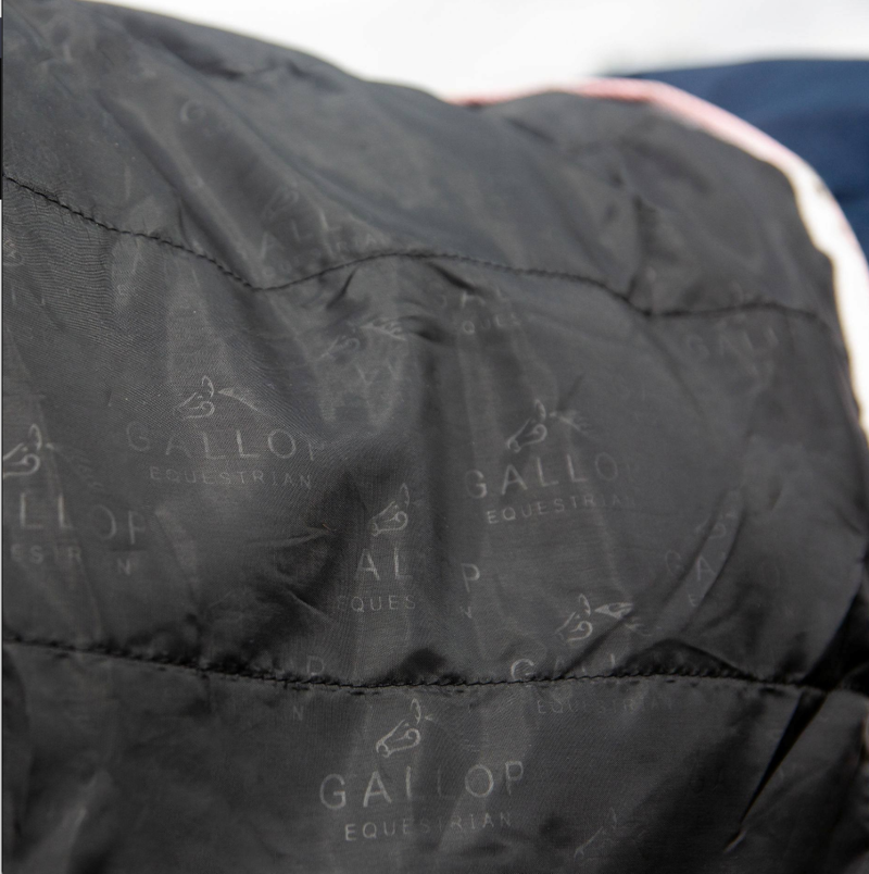 NEW Gallop TROJAN Duraproof Combo Turnout Rug - Navy 600d 50gm-5