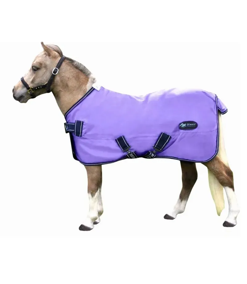 IV Horse 600D Turnout Rug Small Pony No Fill Lilac