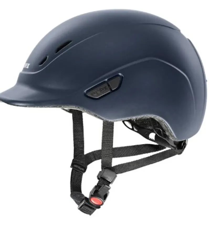 Uvex Kiddox Navy Matt Riding Hat Navy 49-54cm