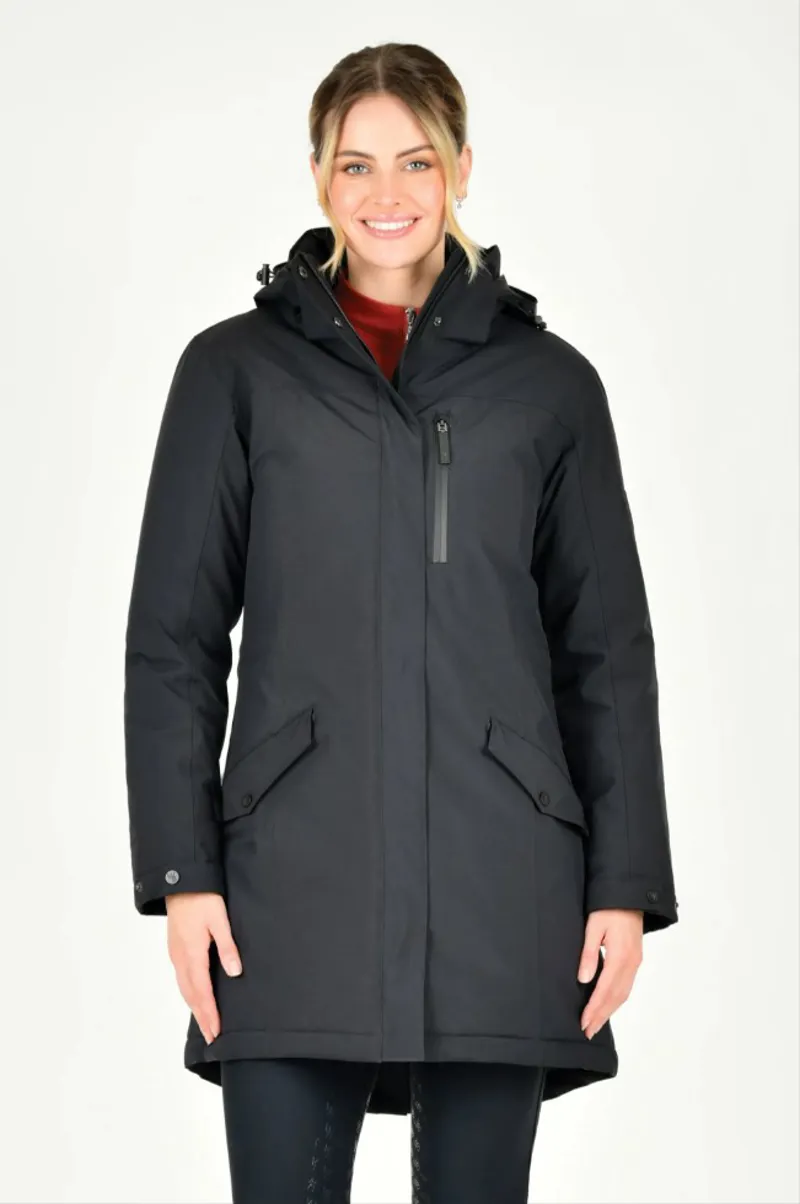 The New WeatherBeeta Kyla II Waterproof Jacket Black Ladies-2