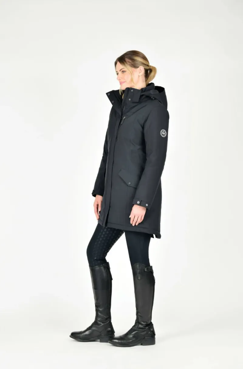 The New WeatherBeeta Kyla II Waterproof Jacket Black Ladies-4