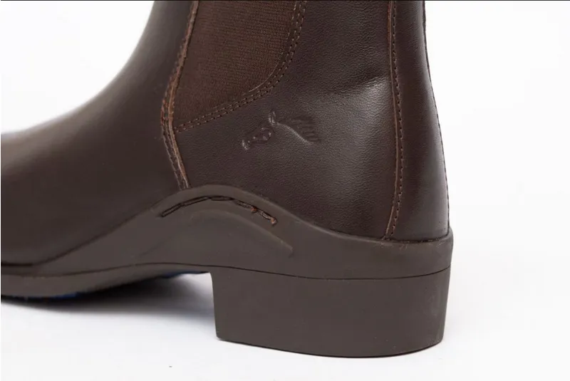 Gallop Elegance Leather Jodhpur Boot Brown Childs-3