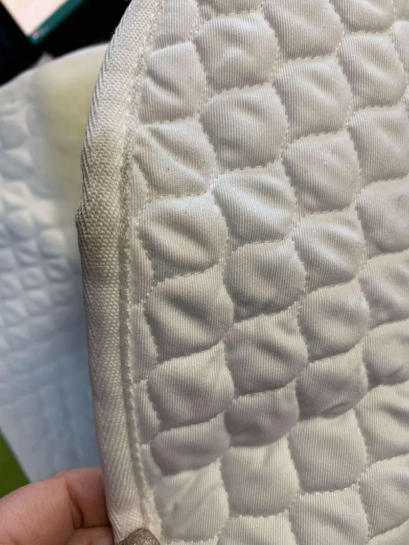 SP29SS 5oz HW 1/2 Wool  3 Pocket shim Pad CC White-3