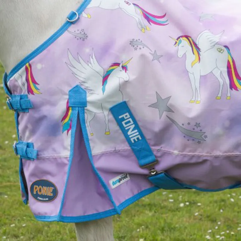 Gallop Ponie Pegacorn Duraproof Lightweight Turnout 600Denier No Fill 0G-1