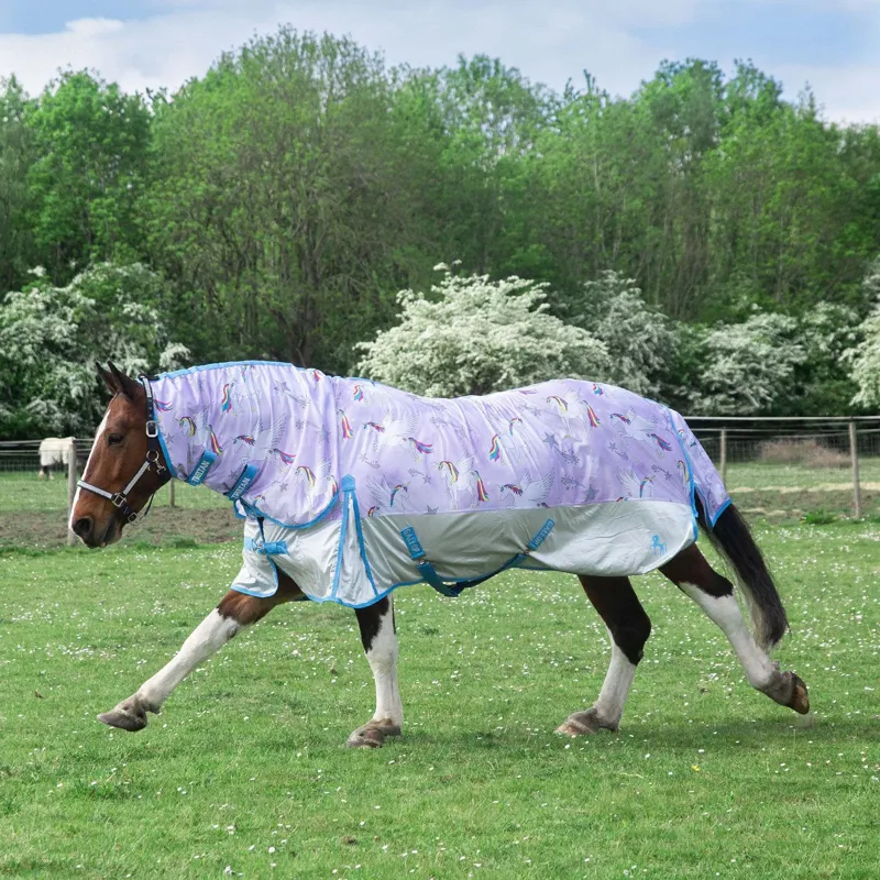 Gallop Trojan Pegacorn Combo Fly Rug 200Denier Gallop 5'9-1