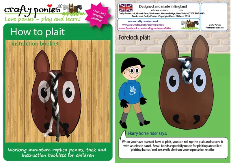 Crafty Ponies Toy Plaiting Set-1