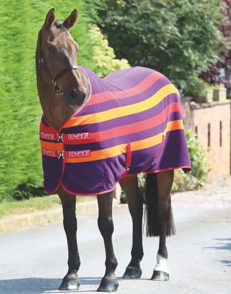 Shires Tempest Original Newmarket Fleece Rug PURPLE