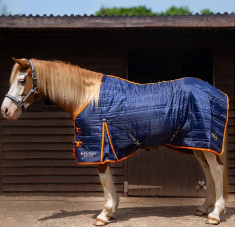 Gallop Trojan 100g Stable Rugs Navy/Orange