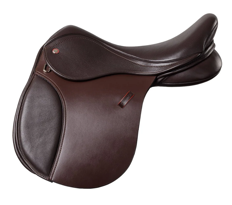 15 Thorowgood T9 Pony Saddle Black Changeable Gullet-1