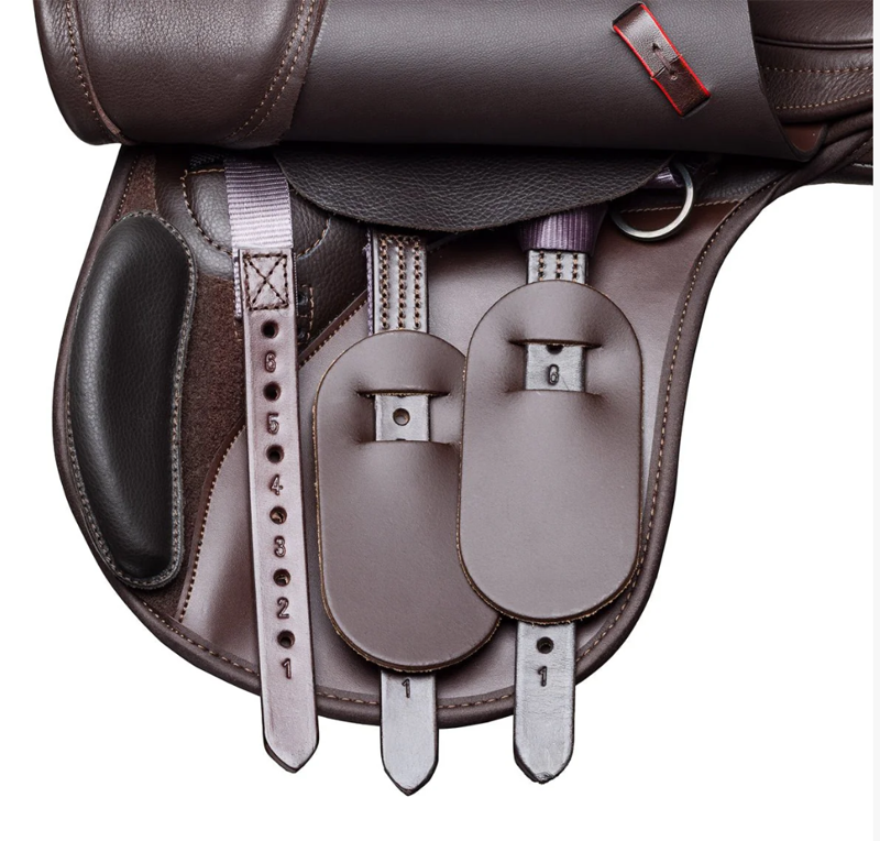 15 Thorowgood T9 Pony Saddle Black Changeable Gullet-2