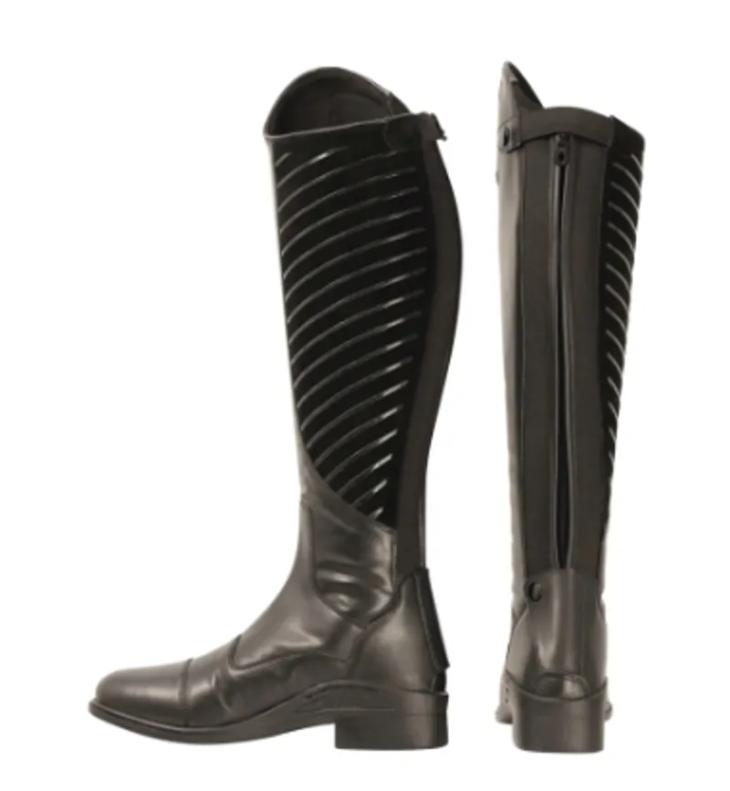 Hy Equestrian Tellaro Riding Boot - Black 38/5 Ex Display - No Box