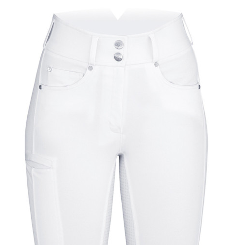 Equetech Ultimo Grip Breeches White