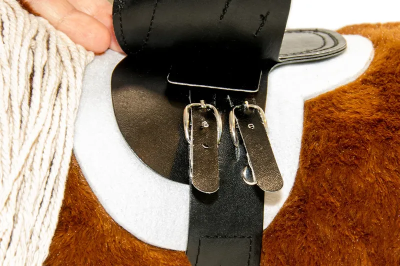 Crafty Ponies Toy Black Saddle-1