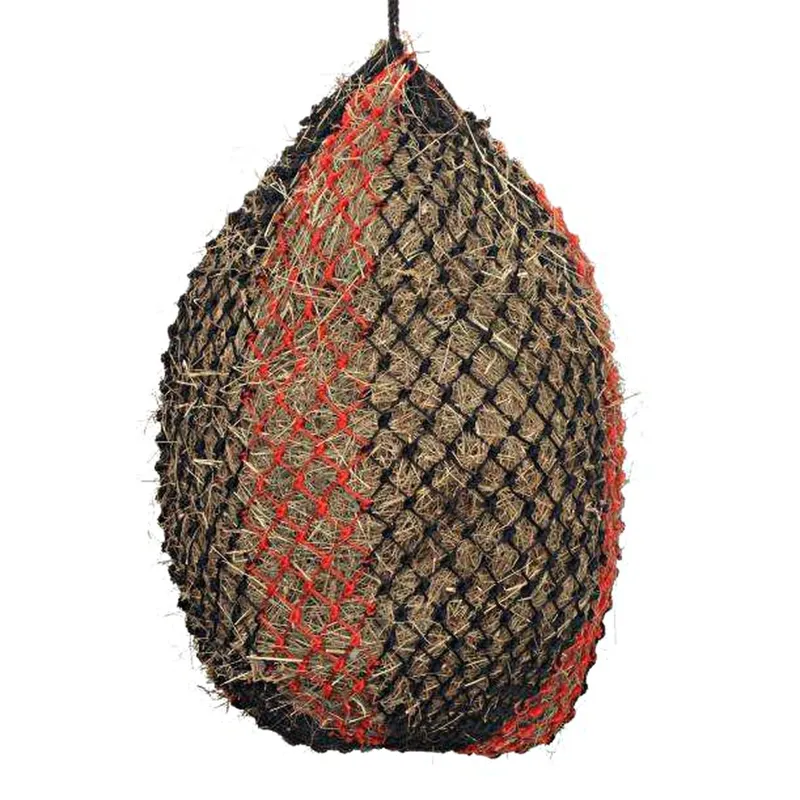 Shires 45 Inch Deluxe Haylage Net In Black/Red