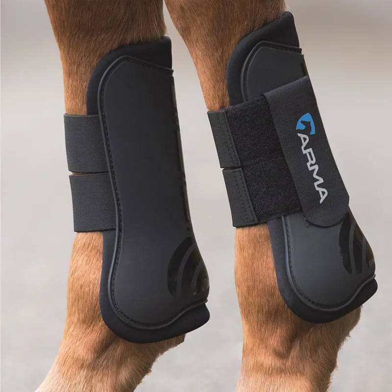 Arma Cob Tendon Boots in Black