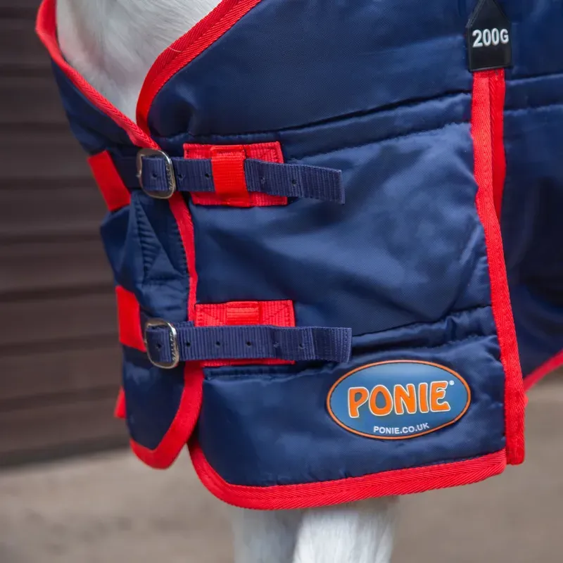 Gallop Ponie 200g Stable Rug in Navy-3