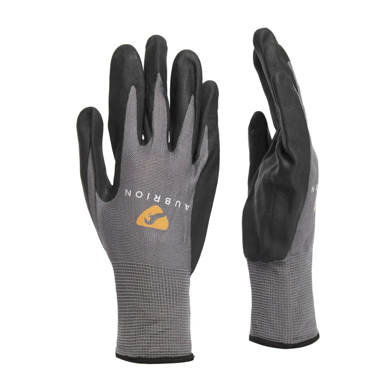 Shires Aubrion All Purpose Yard Gloves GREY