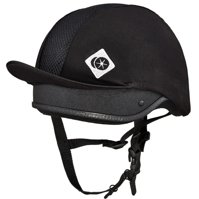 Charles Owen Young Riders Skull Black Round Fit