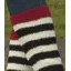 Rhinegold Junior Soft Touch Knee High Socks in Black/White